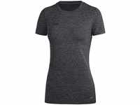 JAKO Damen T-shirts T-Shirt Premium Basics, khaki meliert, 38, 6129