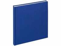 walther design Fotoalbum blau 26 x 25 cm Leinen, Cloth FA-505-L