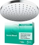 hansgrohe Vernis Blend - Kopfbrause, runde Duschbrause (205 mm), Regendusche...