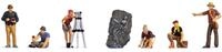 NOCH&reg; Arch&auml;ologen, Forscher im Modellbau, ideal f&uuml;r Spur H0...