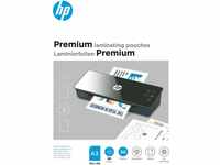 HP Premium Laminierfolien, DIN A3, 80 Micron, glänzend, transparent, zum