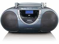 Lenco SCD 6800 Tragbares DAB+ Radio - FM Radio - Boombox Mit CD/MP3-Player -