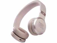 JBL Live 460NC kabelloser On-Ear Bluetooth-Kopfhörer in Rosa – Mit
