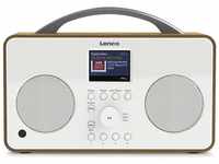 Lenco PIR-645WH - tragbares Internetradio - W-LAN - DAB+ und FM Empfänger -