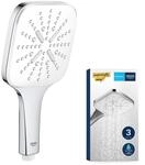 GROHE Vitalio SmartActive 130 Cube, Duschkopf wassersparend, 9l pro Min...