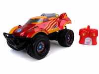 Jada Toys 253228002 Marvel RC Iron Thruster, ferngesteuertes Auto, mit Turbo,...