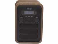 Denver DAB-48 DAB+ Radio mit FM Tuner und Bluetooth, Grau
