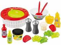 Ecoiffier 2579 Salat-Set bestehend aus Salatschleuder + Gemüsesorten –...