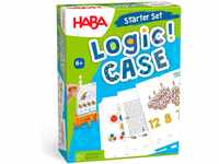 HABA Logic! CASE Starter Set 6+, Logikspiel für Kinder ab 4 Jahren, Reisespiel,