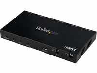 StarTech.com ST122HD20S 2 Port HDMI Splitter (4K 60Hz, mit Scaler, HDCP 2.2,...