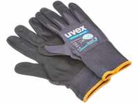 Uvex 600499 PHYNOMIC Allround-Handschuh, Größe 09, grau / schwarz