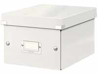 Leitz Click & Store Aufbewahrungs- und Transportbox, A5, weiß, 60430001, Klein