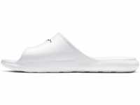 Nike Herren Victori Slipper, White/Black-White, 38.5 EU