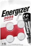 Energizer Lithium - CR 2025 Knopfzelle 3V Batterien (4 St&uuml;ck) - Autoschl&uuml;ssel,