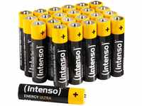 Intenso Energy Ultra AAA Micro LR03 Alkaline Batterien 24er Box, Gelb-Schwarz