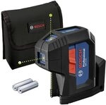 Bosch Professional 3-Punkt-Laser GPL 3 G (gr&uuml;ner Laser, Arbeitsbereich: bis 30 m,