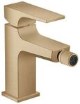 hansgrohe 32520140 Metropol Hebelgriff und Push-Open Ablaufgarnitur Brushed...