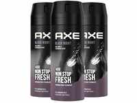 Axe Bodyspray Black Night Deo ohne Aluminium sorgt 48 Stunden lang für...