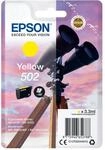 Epson Original 502 Tinte Fernglas Singlepack gelb Standard, XP-5100 XP-5105...