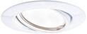 Paulmann LED Einbauleuchte Base 1x5W 3000K Wei&szlig;/Metall