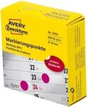 AVERY Zweckform 3850 selbstklebende Markierungspunkte 800 St&uuml;ck (&Oslash;10mm, Klebepunkte