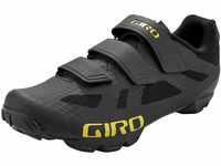 Giro Herren Ranger Mountainbiking-Schuh, Black/Cascade Green, 47 EU