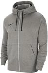 Nike Herren M Nk Flc Park20 Fz Hoodie Kapuzenjacke, Dk Grey Heather/Black/Black, M EU