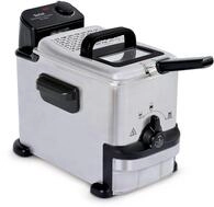 Tefal Oleoclean Compact Elektrische Fritteuse, 2 L &Ouml;l-Kapazit&auml;t, Fritteuse mit
