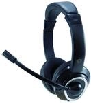 Conceptronic POLONA01B USB Headset + Mikrofon, schwarz