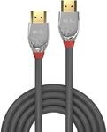 LINDY HDMI High Speed Kabel Cromo Line 0.5m anthrazit