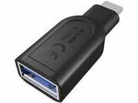 ICY BOX USB-C Adapter (USB 3.0 A Buchse zu USB-C 3.0 Stecker), Plug & Play, Bis...