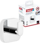 tesa ELEGAANT Handtuchhaken, verchromt - Bad-Haken zur Wandbefestigung ohne...