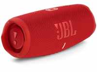 JBL Charge 5 Bluetooth-Lautsprecher in Rot – Wasserfeste, portable Boombox mit