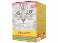 JOSERA Multipack Paté (6 x 85 g) | getreidefreies Katzenfutter | Huhn mit...