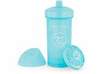 Twistshake Auslaufsichere Baby-Trinkflasche mit festem Ausguss und Fruchtmixer -
