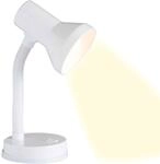 Brilliant Junior Tischlampe wei&szlig; &ndash; Schreibtischlampe mit Flexarm &...