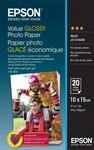 Epson C13S400037 Fotopapier, 20 Blatt, 10 x 15 cm, One size