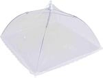 Metaltex 116230080 Fliegenhaube 35 cm faltbar, Wei&szlig;