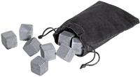 cilio COOL ROCKS K&uuml;hlsteine 9er-Set, inkl. Aufbewahrungstasche, 2&times;2&times;2 cm 