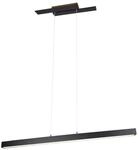 Trio Leuchten LED Pendelleuchte Belfast 375510432, Metall Schwarz matt, inkl. 44 Watt