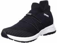 UYN Damen Free Flow Tune Sneaker, Black/Carbon, 42 EU