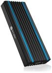 ICY BOX IB-1824ML-C31 SSD M.2 NVMe Geh&auml;use mit RGB LED Beleuchtung, USB 3.1 (Gen2,