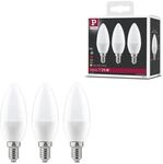 Paulmann 28426 LED Lampe Kerze 3er Set 4W E14 230V Warmwei&szlig; Leuchtmittel