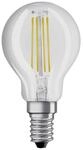 OSRAM Filament LED Lampe mit E14 Sockel, Tropfenform, Kaltweiss (4000K), 4 W, Ersatz