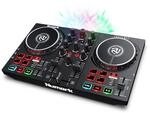 Numark Party Mix II DJ Controller mit Lichtshow, 2 Decks, integriertem Mixer, Audio