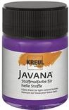 KREUL 91906 - Javana Stoffmalfarbe f&uuml;r helle Stoffe, 50 ml Glas in violett,