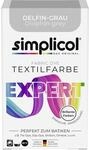 simplicol Textilfarbe expert Delfin-Grau 150 g | Perfektes F&auml;rbemittel f&uuml;r