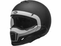 BELL Helmet BROOZER CRANIUM Matte Black/White S