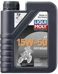 LIQUI MOLY Motorbike 4T 15W-50 Offroad | 1 L | Motorrad Synthesetechnologie...
