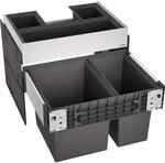 BLANCO SELECT II 60/2 Orga | Abfall M&uuml;llsystem | f&uuml;r 60 cm breite Unterschr&auml;nke 